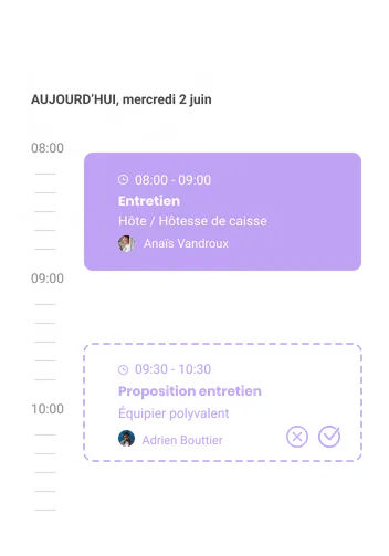 GESTION DES ENTRETIENS